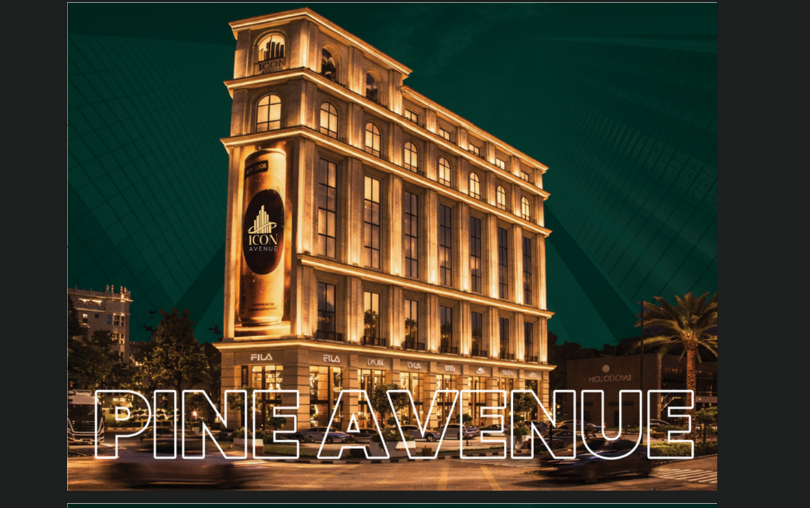 Icon Avenue location on Pine Avenue Lahore
